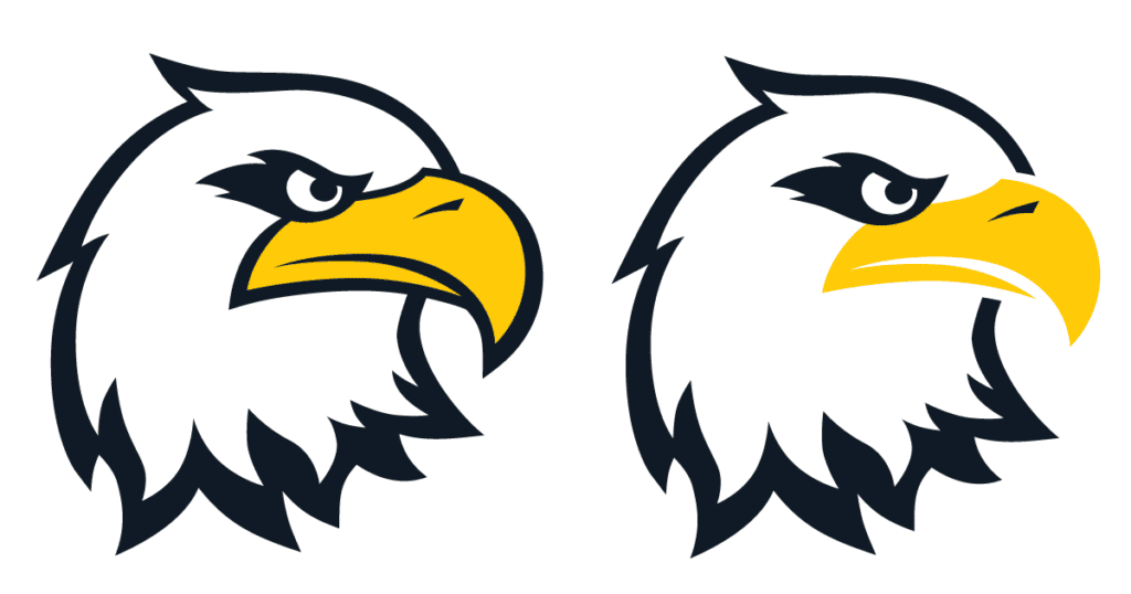 Eagle drawings of bald eagle head